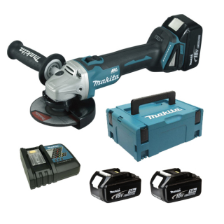 Makita DGA504RTJ aku úhlová bruska 125mm Li-ion LXT